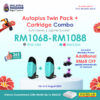 Autoplus Twin Pack + Cartridge Combo